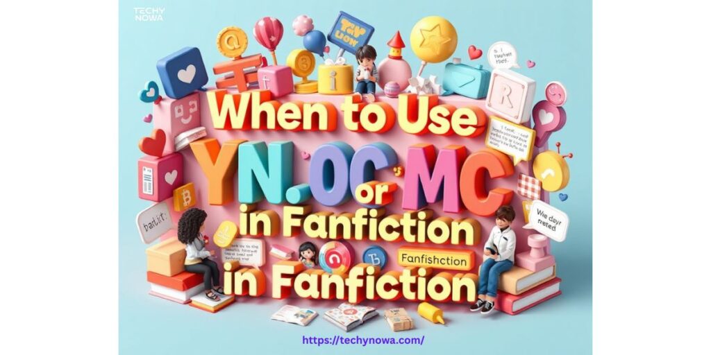 When to Use YN, OC, or MC in Fanfiction